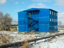 Модульный штаб строительства